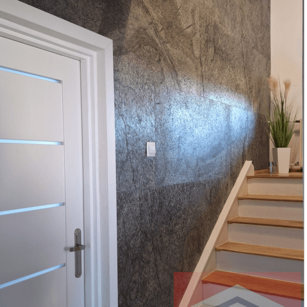 Fornir Silver Grey na ściane duzy format 122x61 cm