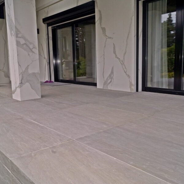 Płyty Kamienne Na Taras Kandla Grey Szare 120x60x2