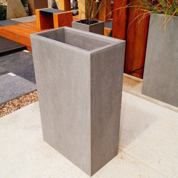 Donica ze spieku kwarcowego 65x22x40 cm