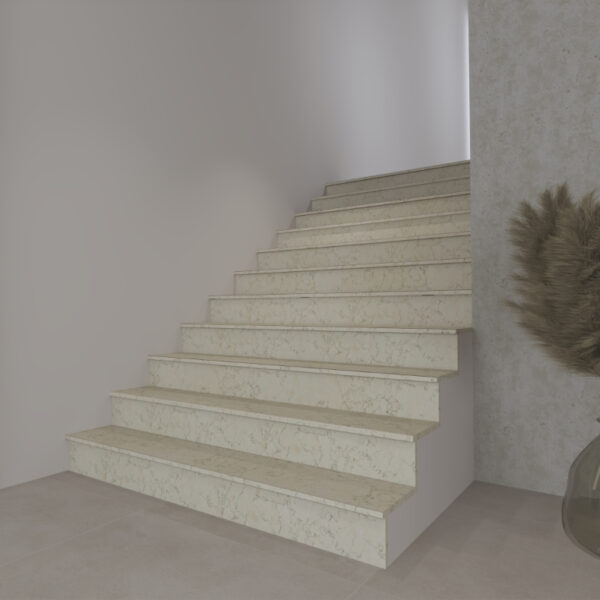 SCHODY WIZUALIZACJA BIANCO PERLA