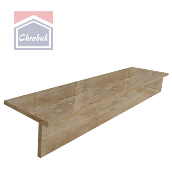 Schody Marmurowe Sarda Brecia Polerowane gr.2cm