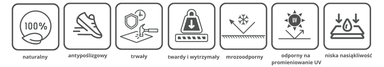 kwarco piaskowiec naturalny