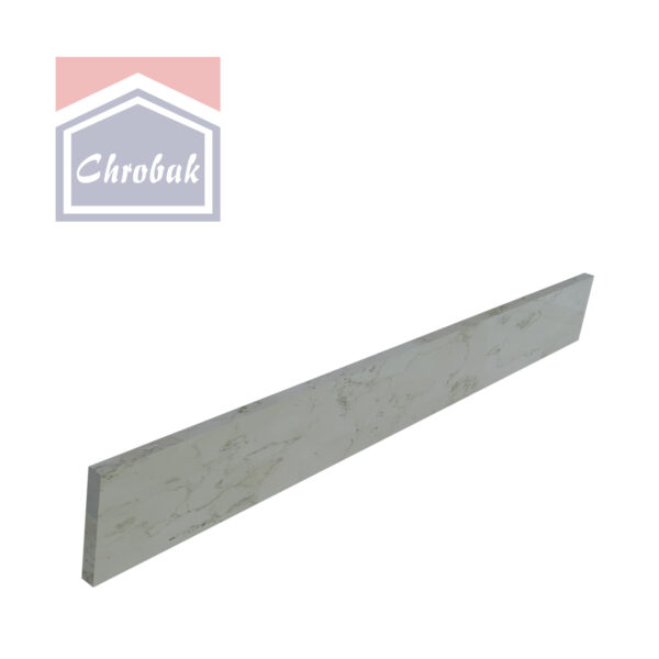 Podstopień Marmurowy Bianco Perlino gr.2cm