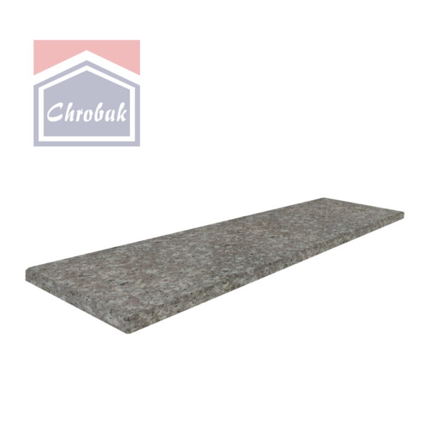 Stopień Granitowy Królewski Brąz Płomieniowany gr 3 cm