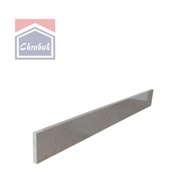 Podstopień Konglomerat Kwarcowy Snowy Ibiza Polerowany 2cm