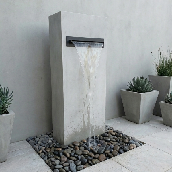 Fontanna Spiek Kwarcowy Calce Grigio