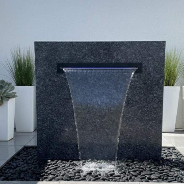 Fontanna Granitowa Steel Grey Polerowana